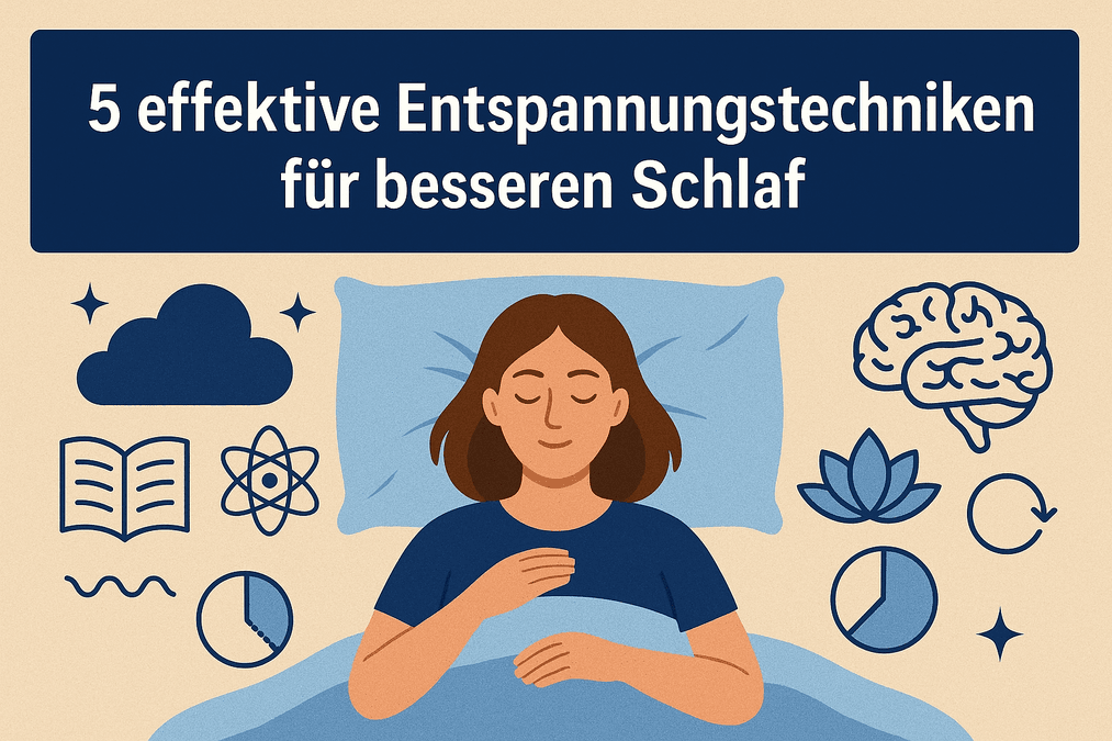 5 effektive Entspannungstechniken für besseren Schlaf – Eine wissenschaftliche Analyse
