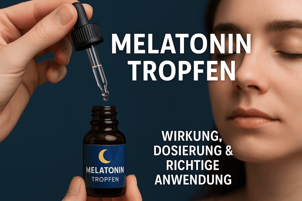 Melatonin Tropfen: Wirkung, Dosierung & richtige Anwendung