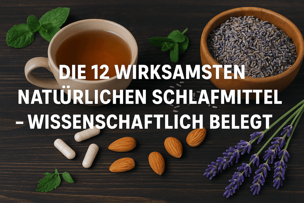 Die 12 wirksamsten natürlichen Schlafmittel – wissenschaftlich belegt