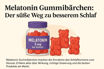 Melatonin Gummibärchen: Der süße Weg zu besserem Schlaf