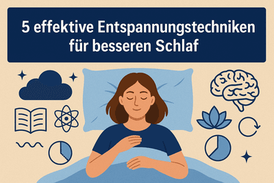 5 effektive Entspannungstechniken für besseren Schlaf – Eine wissenschaftliche Analyse