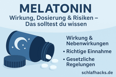 Melatonin: Wirkung, Dosierung & Risiken – Das solltest du wissen